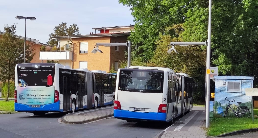 Bushaltestelle Meckmannweg wird elektrisch
